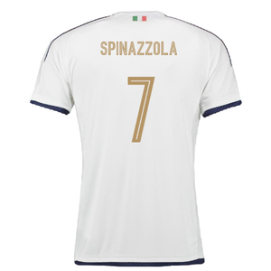 Italy 2016-17 Away Shirt (M) (Excellent) (Spinazzola 7)_1