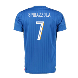 Italy 2016-17 Home Shirt (M) (Excellent) (Spinazzola 7)_1