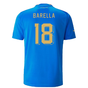 Italy 2022-23 Home Shirt (2XL) (Very Good) (BARELLA 18)_1