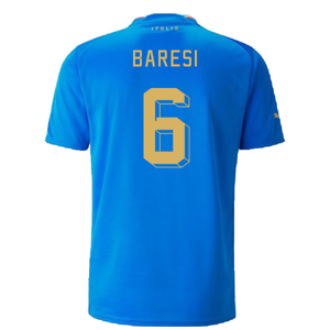 Italy 2022-23 Home Shirt (2XL) (Very Good) (BARESI 6)_1