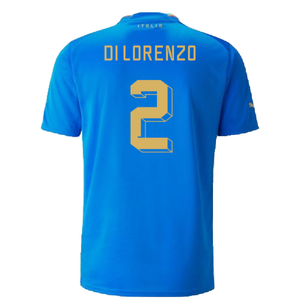 Italy 2022-23 Home Shirt (2XL) (Very Good) (DI LORENZO 2)_1