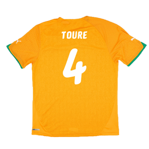 Ivory Coast 2010-11 Home Shirt (Very Good) (TOURE 4)_1