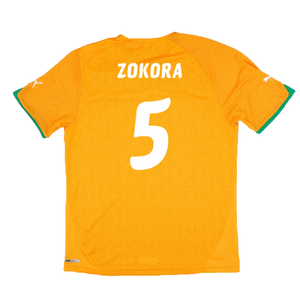 Ivory Coast 2010-11 Home Shirt (Very Good) (ZOKORA 5)_1