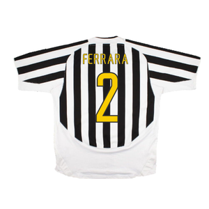 Juventus 2003/2004 Home Shirt (Excellent) (Ferrara 2)_1