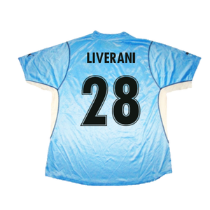 Lazio 2001-02 Home Shirt (Very Good) (Liverani 28)_1