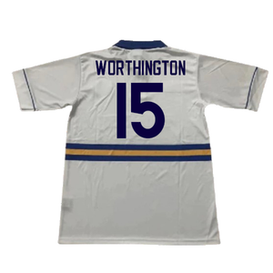 Leeds United 1993-95 Home Shirt (L) (Excellent) (Worthington 15)_1