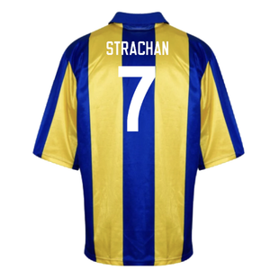 Leeds United 1993-95 Away Shirt (Excellent) (STRACHAN 7)_1