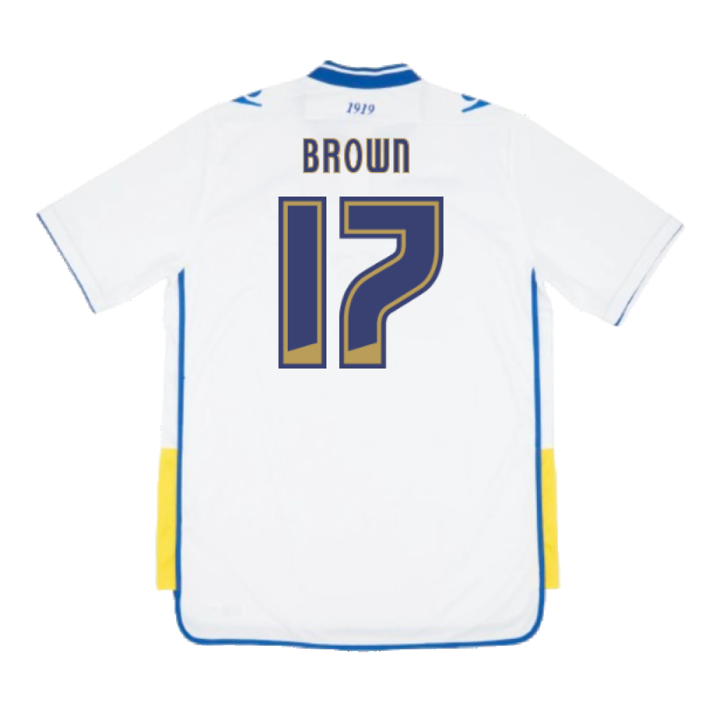 Leeds United 2012-13 Home Shirt (XL) (Mint) (Brown 17)_1