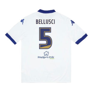 Leeds United 2015-16 Home Shirt (L) (Very Good) (Bellusci 5)_1