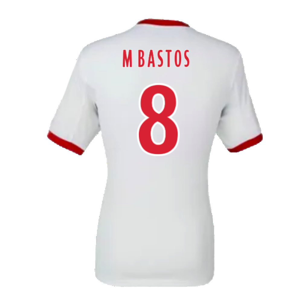 Lille 2017-18 Away Shirt (L) (M Bastos 8) (Excellent)_1