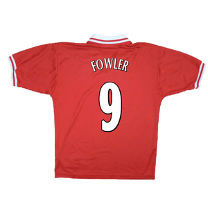 Liverpool 1996-98 Home Shirt (L) (Excellent) (FOWLER 9)_1