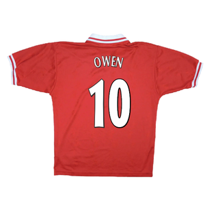 Liverpool 1996-98 Home Shirt (M) (Excellent) (OWEN 10)_1