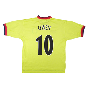 Liverpool 1997-99 Away Shirt (XL) (Very Good) (OWEN 10)_1