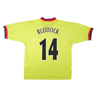 Liverpool 1997-99 Away Shirt (XL) (Excellent) (RUDDOCK 14)_1