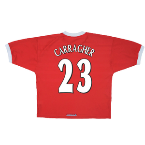 Liverpool 1998-00 Home Shirt (M) (Very Good) (CARRAGHER 23)_1