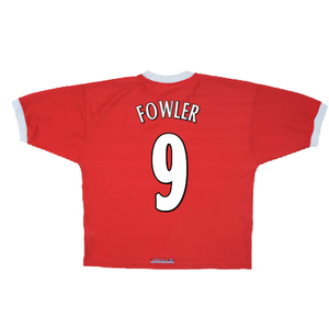 Liverpool 1998-00 Home Shirt (M) (Very Good) (FOWLER 9)_1