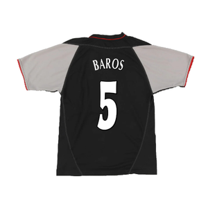 Liverpool 2002-04 Away Shirt (S) (Excellent) (Baros 5)_1