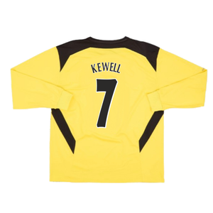 Liverpool 2004-05 Long Sleeve Away Shirt (M) (Fair) (Kewell 7)_1