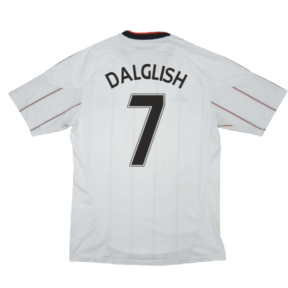 Liverpool 2010-11 Away Shirt (S) (DALGLISH 7) (Good)_1