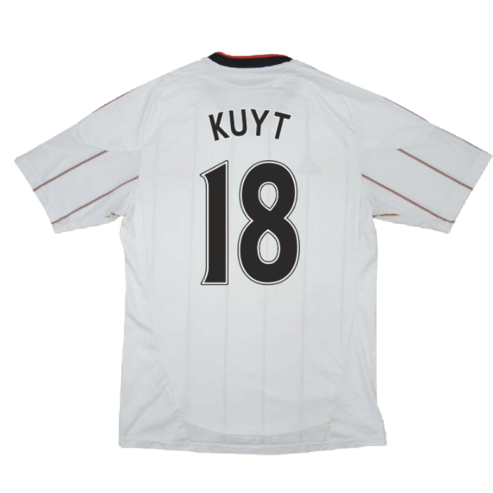 Liverpool 2010-11 Away Shirt (S) (Kuyt 18) (Good)_1