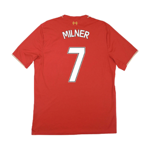 Liverpool 2015-16 Home Shirt (Excellent) (Milner 7)_1