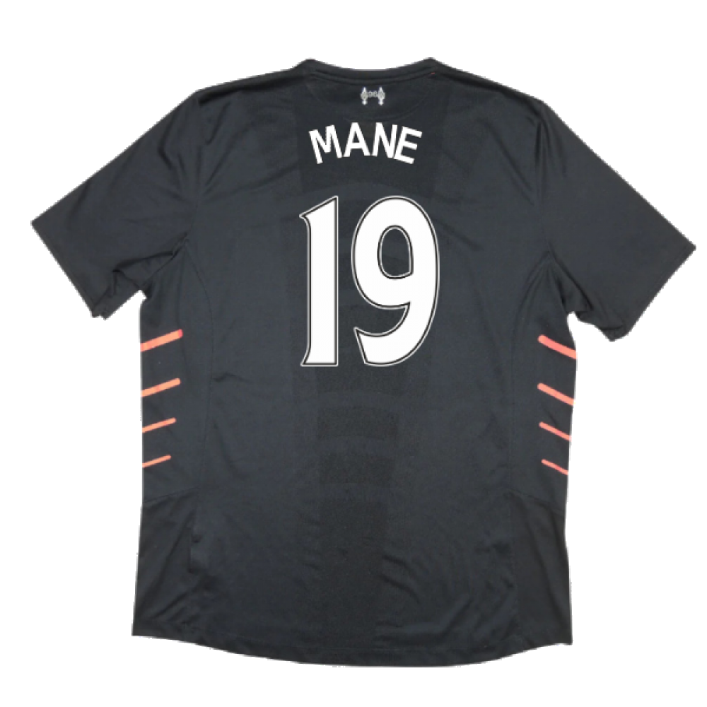 Liverpool 2016-17 Away Shirt ((Excellent) XXL) (Mane 19)_2