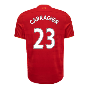 Liverpool 2016-17 Home Shirt (Excellent) (CARRAGHER 23)_1