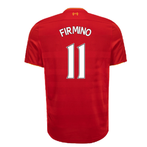 Liverpool 2016-17 Home Shirt (S) (Very Good) (Firmino 11)_1