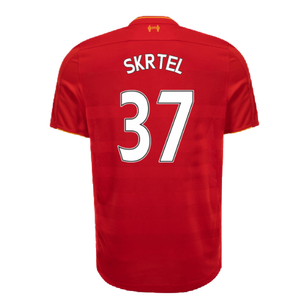 Liverpool 2016-17 Home Shirt (Excellent) (Skrtel 37)_1