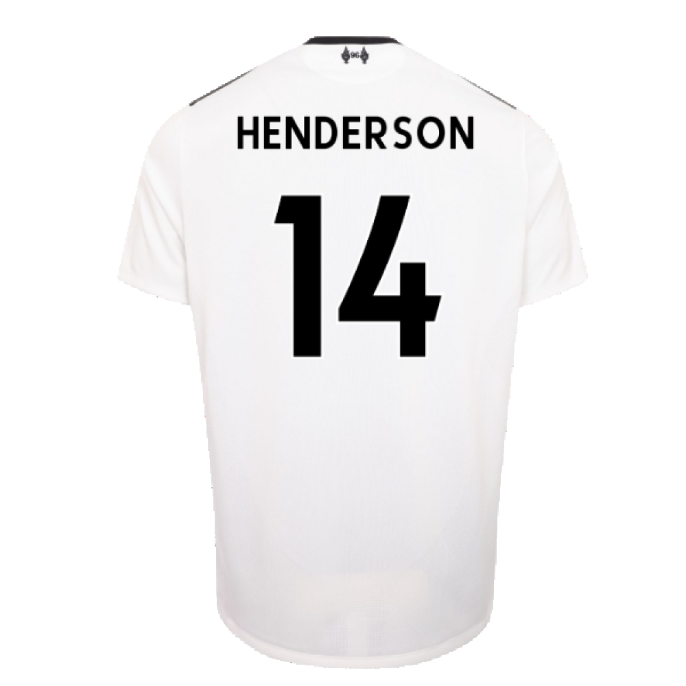 Liverpool 2017-18 Away Shirt (XXL) (Very Good) (Henderson 14)_1
