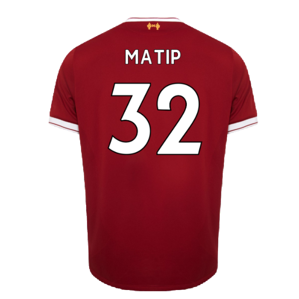 Liverpool 2017 2018 Home Shirt XL Boys Excellent Matip 32 Classic Football Kit