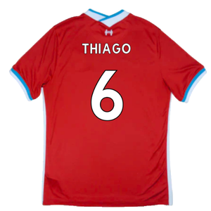 Liverpool 2020-21 Home Shirt (S) (Mint) (THIAGO 6)_1