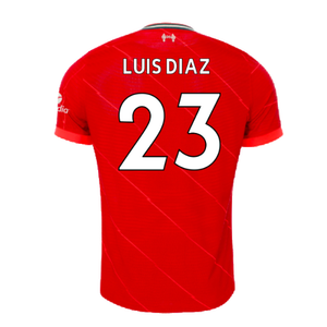 Liverpool 2021-22 Vapor Home Shirt (6XL) (Very Good) (LUIS DIAZ 23)_1