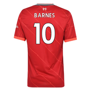 Liverpool 2021-22 Home Shirt (L) (Very Good) (BARNES 10)_1