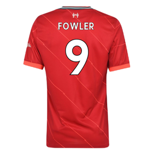 Liverpool 2021-22 Home Shirt (L)  (FOWLER 9) (Excellent)_1