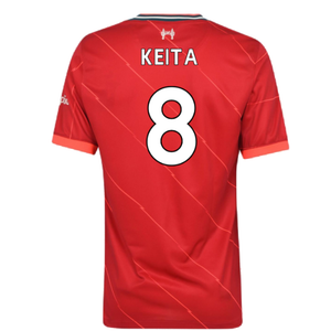 Liverpool 2021-22 Home Shirt (L) (Very Good) (KEITA 8)_1