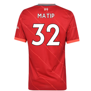 Liverpool 2021-22 Home Shirt (L) (Very Good) (MATIP 32)_1