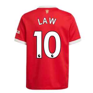 Man Utd 2021-2022 Home Shirt (Kids) (LAW 10)_2