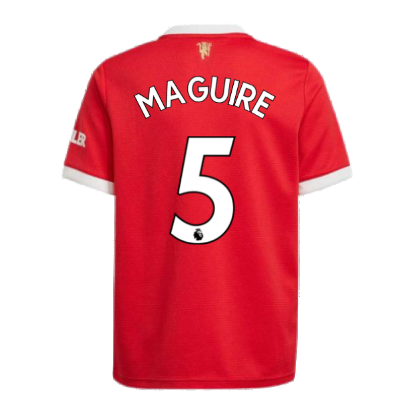Man Utd 2021-2022 Home Shirt (Kids) (MAGUIRE 5)_2