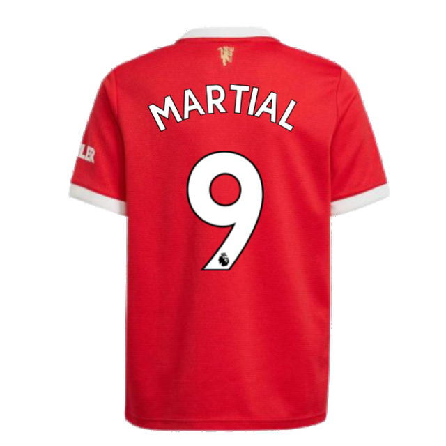 Man Utd 2021-2022 Home Shirt (Kids) (MARTIAL 9)_2