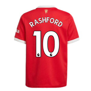 Man Utd 2021-2022 Home Shirt (Kids) (RASHFORD 10)_2