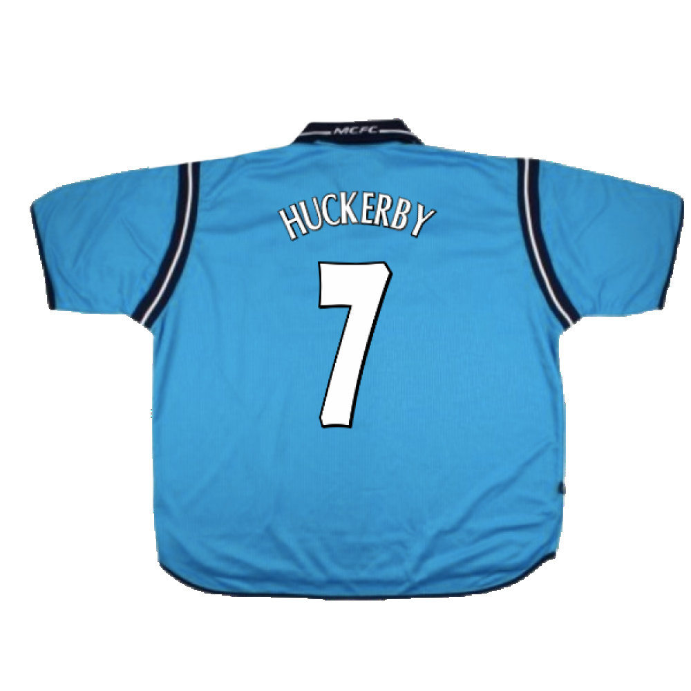 Manchester City 2002-03 Home Shirt (XXL) (Excellent) (Huckerby 7)_1