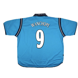 Manchester City 2002-03 Home Shirt (XXL) (Excellent) (Wanchope 9)_1