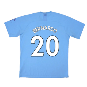 Manchester City 2019-20 Home Shirt (Excellent) (Bernardo 20)_1