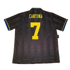 Manchester United 1993-95 Away Shirt (XL) (Excellent) (Cantona 7)_1