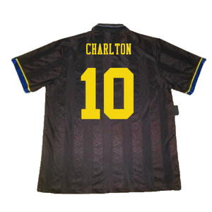 Manchester United 1993-1995 Away Shirt (Very Good) (Charlton 10)_1