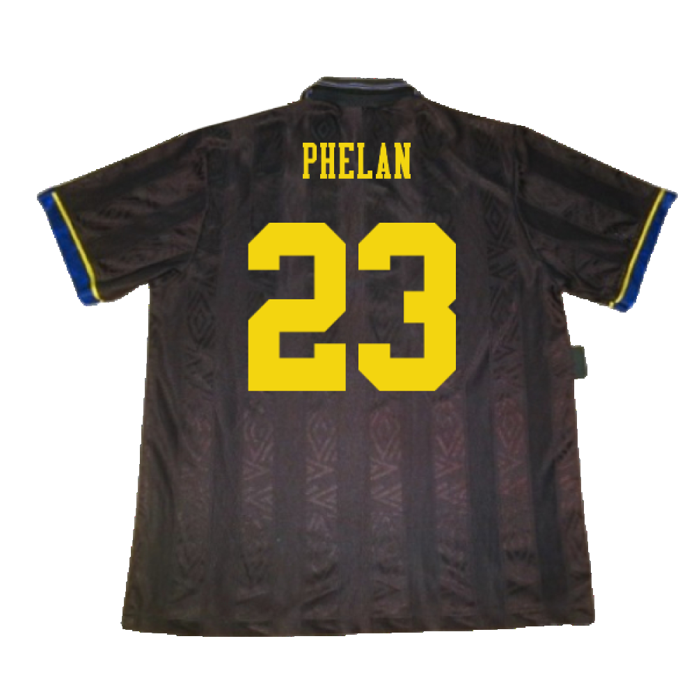 Manchester United 1993-95 Away Shirt (S) (Excellent) (Phelan 23)_1