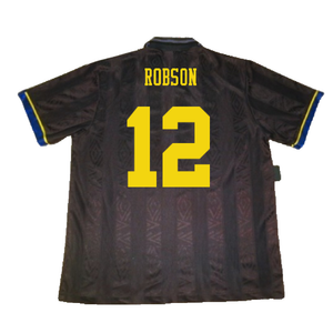 Manchester United 1993-1995 Away Shirt (Very Good) (Robson 12)_1