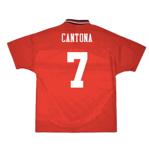 Manchester United 1994-96 Home Shirt (Excellent) (Cantona 7)_1