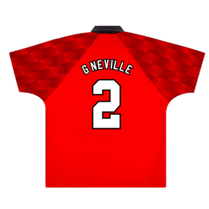 Manchester United 1996-98 Home (Youths XL) (Excellent) (G Neville 2)_1